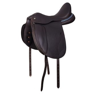 Ikonic Dressage “Evolution” Double-Lined-Velcro Blocks saddle