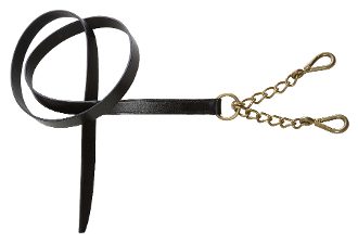 Albion Double Leather Lead Chain