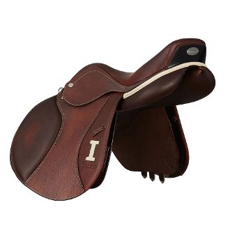 Ikonic Jump Saddle “Elite” – Half Deep Seat saddle