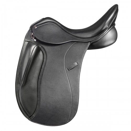 A PDS Grande II Dressage - Demo / Seat 18" equestrian saddle on a white background.