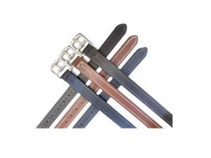 Leather watch straps in various colors.