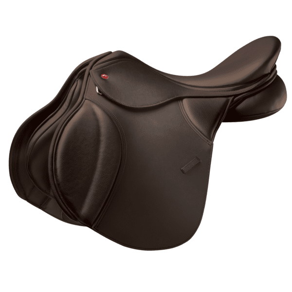 The Thorowgood T8 Original General Purpose saddle on a white background.