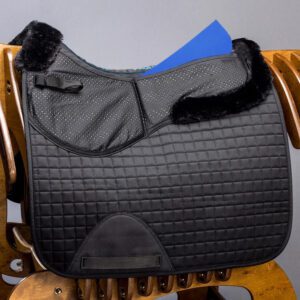 'ProLite' / Half-Lined Fleece Adjustable Dressage Saddlecloth