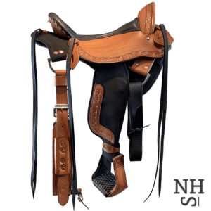 Natural Horseman Saddle / Carry Me Hornless